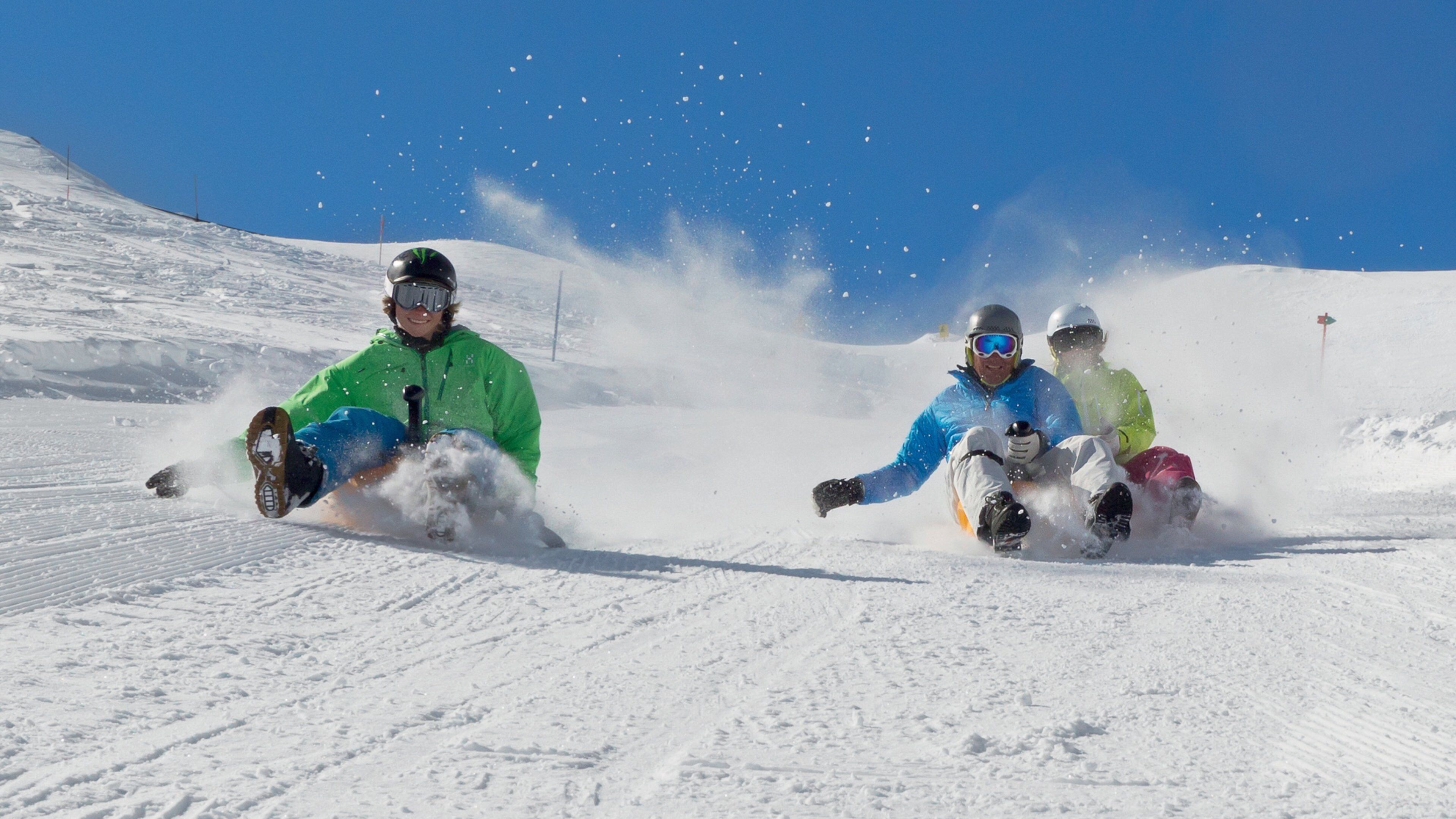 Zugspitze featuring mountains, snow tubing and snow