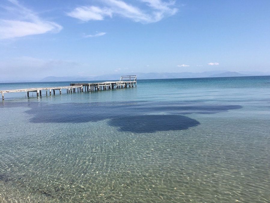 A relaxing week away with my daughter to Corfu. Even the sea was relaxed...so flat. #BeachBound