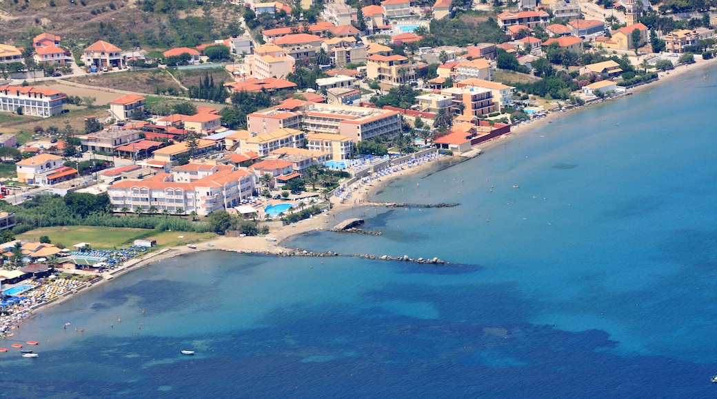Aerial view on Zakynthos island Greece - Argassi