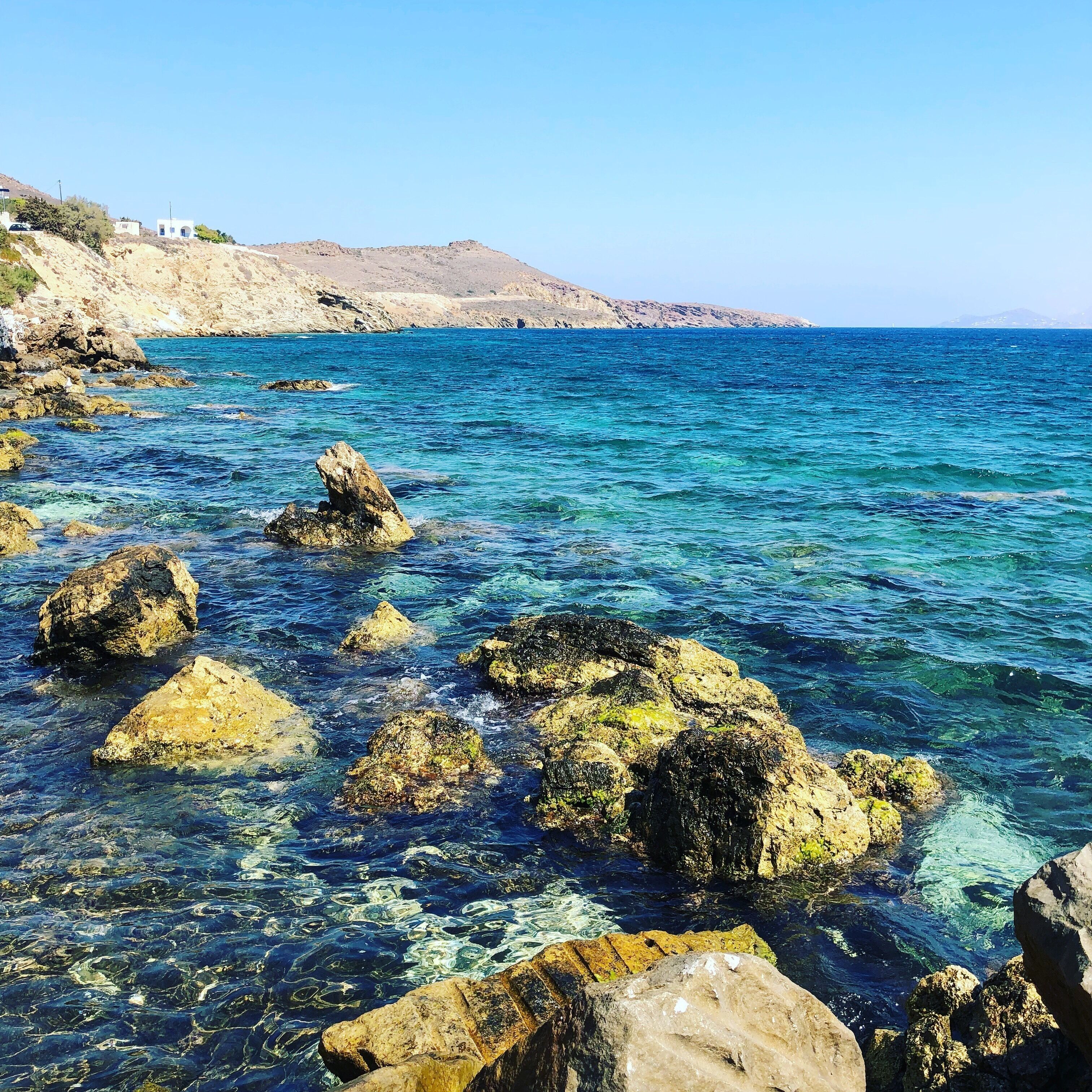 Paros Island, Greece 🇬🇷 clear water everywhere