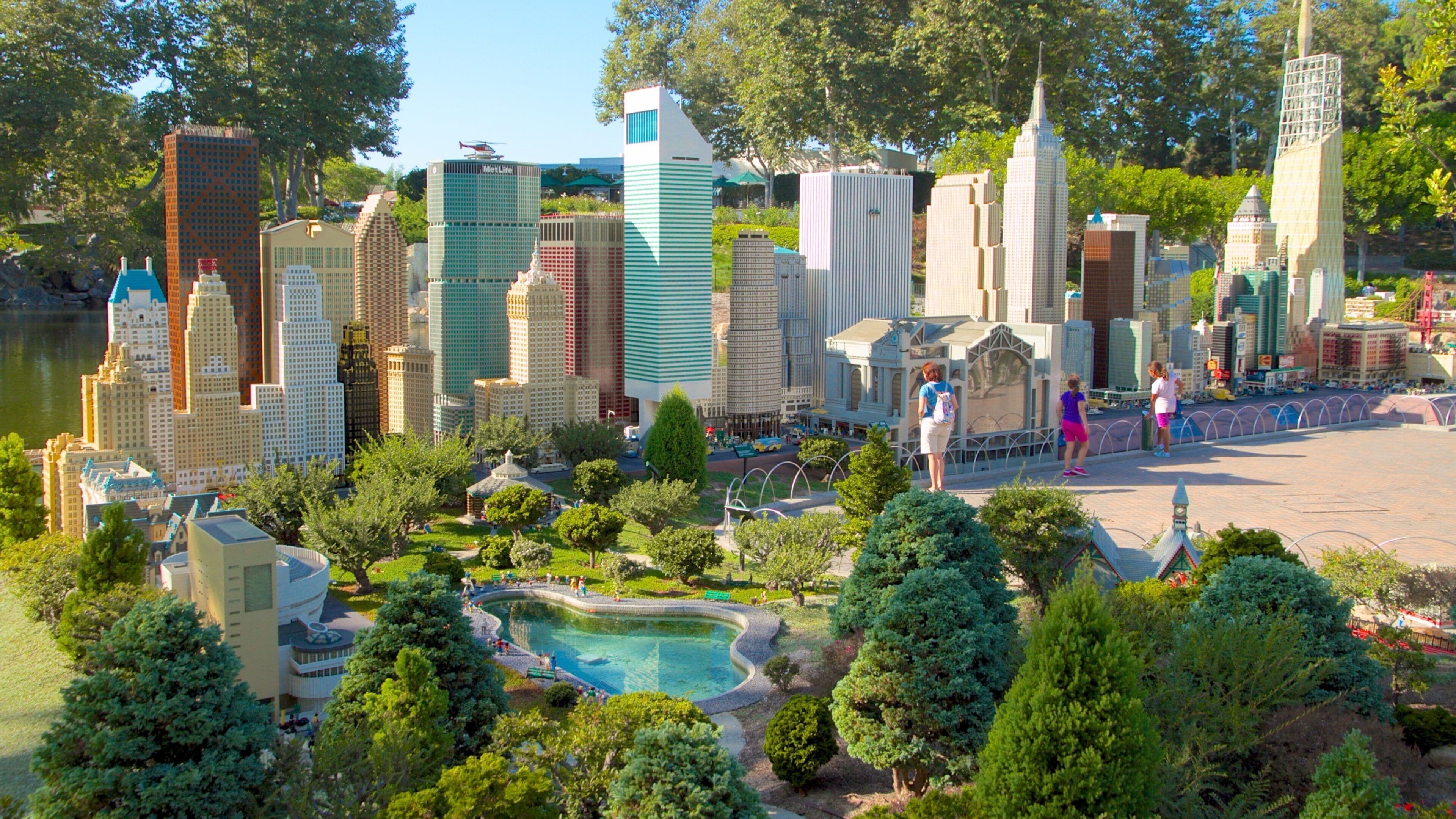 Legoland California showing rides