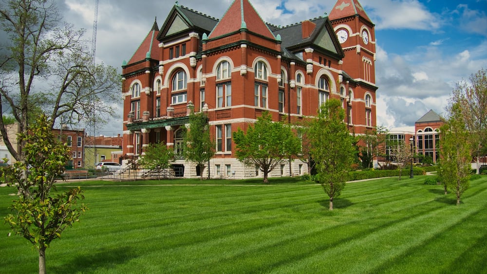 Miami County Kansas Courthouse in Paola KS