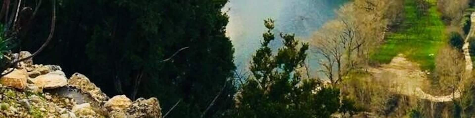 Beautiful gorges in France