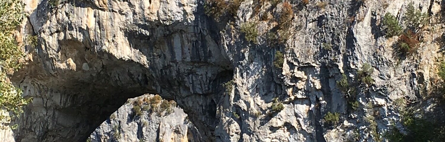 Absolutely beautiful natural bridge