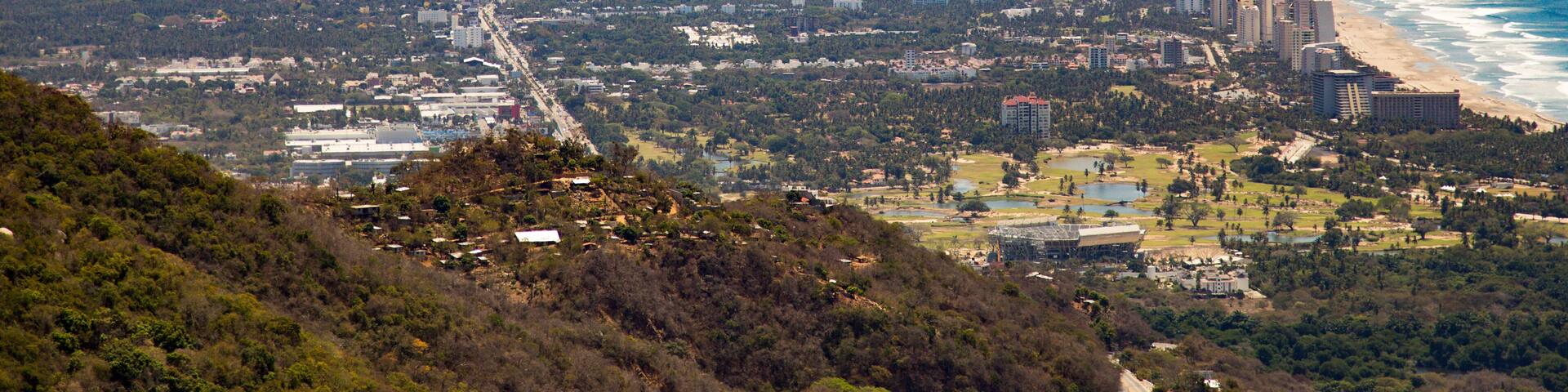 Acapulco zona diamante desde lo alto
