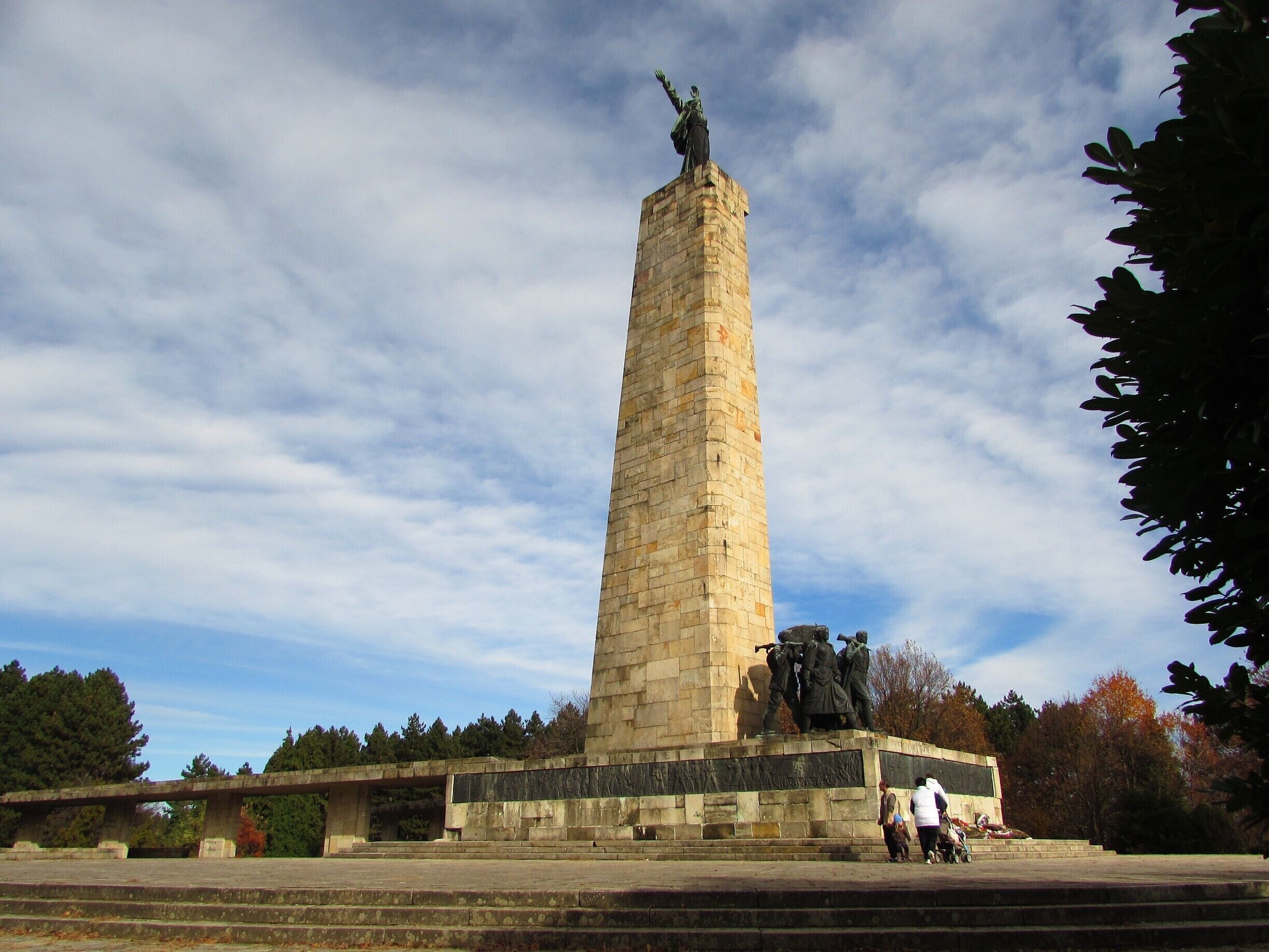 Sloboda (Freedom) Memorial Site 


It symbolizes freedom for which the brave Vojvodina soldiers fought in World War II. The monument is a symbol of the National Liberation Struggle against fascism. The sculpture of a woman is a personification of liberty and she is inviting all the citizens for an uprising. It is set high on the top of the obelisk, and beneath her, on the pedestal, is a group of armed partisans, ready for the fight for liberty. On the monument also features a drawn bronze relief depicting the suffering, resistance and fight. The sculptor is Sreten Stojanović. This masterpiece was built in 1951 from limestone rocks dug up at Fruška Gora. Freedom to the people!
#stunningstructures #novisad #fruskagora