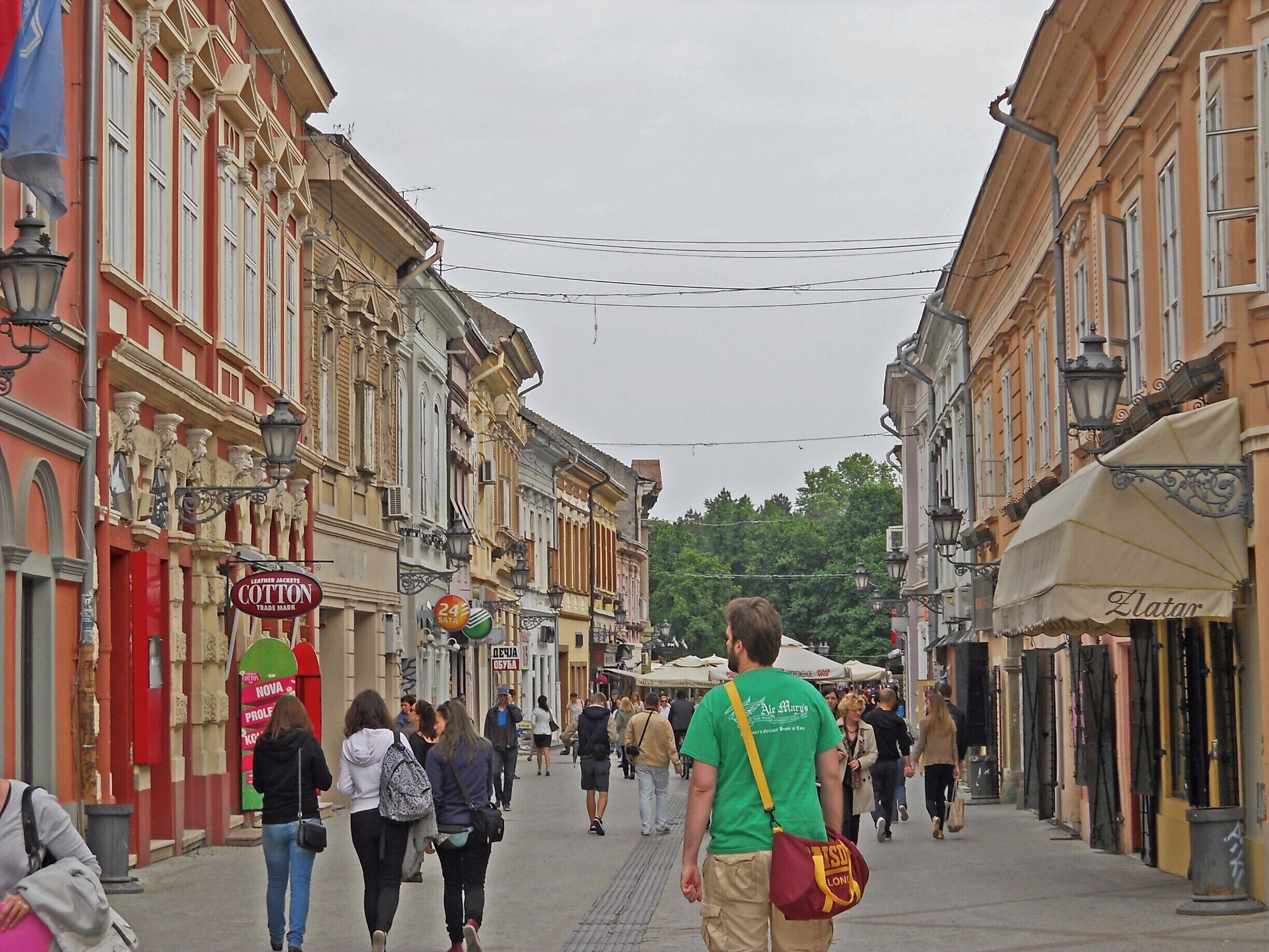 Colorful houses of Novi Sad, Serbia http://www.cityoftheweek.net/2016/04/09/the-3-cities-of-serbia-everyone-should-visit/