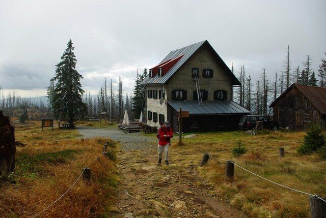 Waldschmidt-Haus am großen Rachel (1360 m)