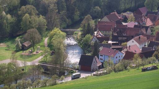 Blick auf Tauberzell
