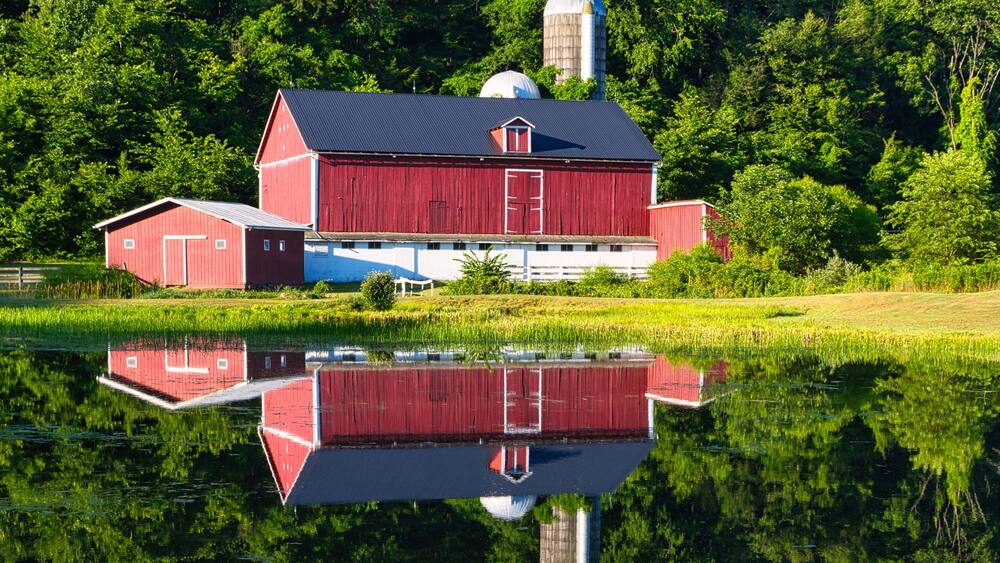 Red Barn Pennsylvania Agriculture