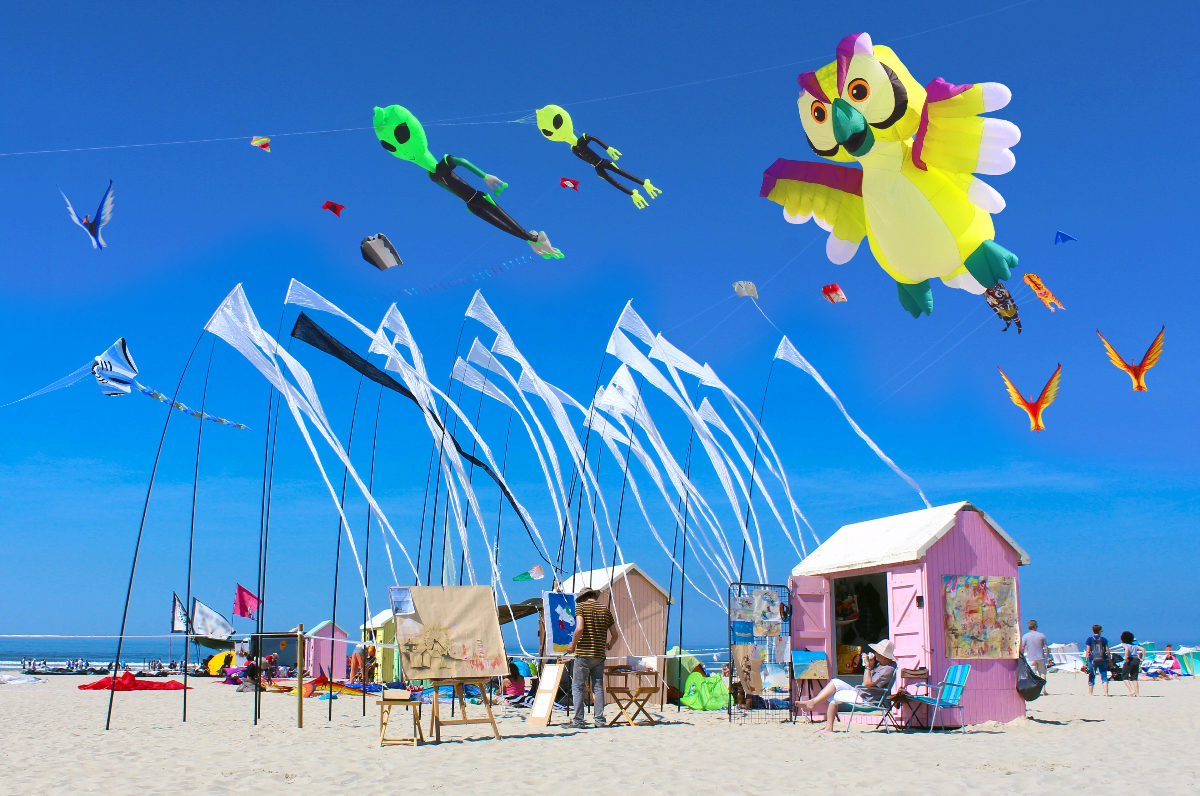 Berck-sur-Mer - France / Festival du cerf-volant