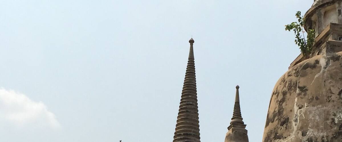 Ruins of the big city.