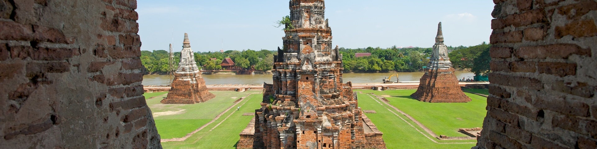 Ayutthaya featuring heritage architecture and a temple or place of worship