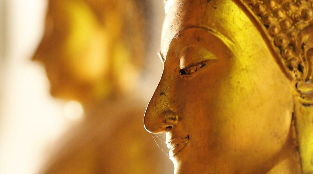 At a temple in Ayuthaya