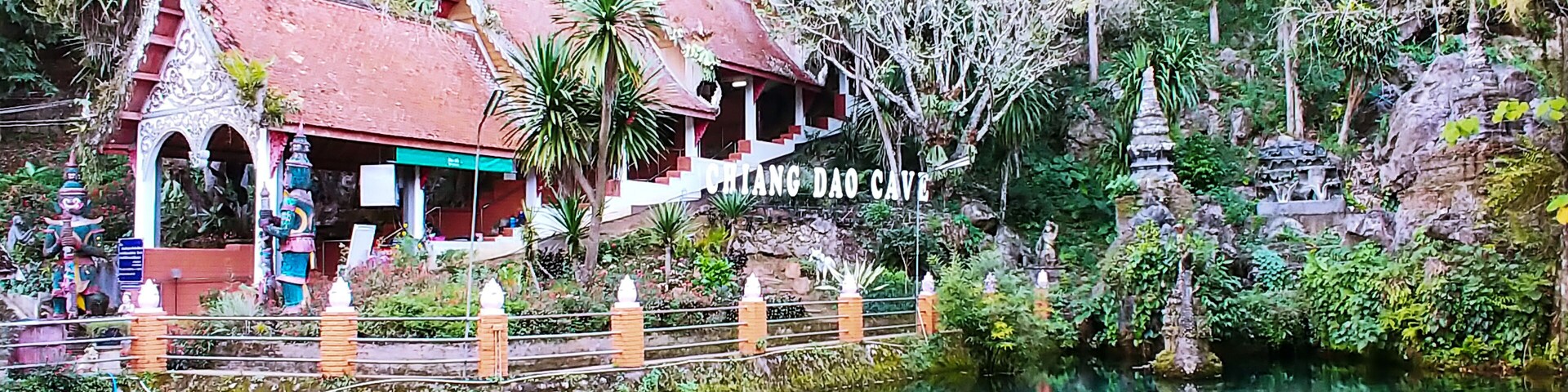 The entrance to Chiang Dao Cave is surrounded by Buddhist symbols and crystal clear blue waters filled with rather large koi and catfish. 
The entrance fee for the caves is 40 baht, but i recommend hiring a guide with a lantern to take you a bit deeper into this amazing place. A guide currently costs 200baht (plus tip) and is worth every bit of it. Watch your head and step!
#Trovember #Thailand #ChiangDao #solotravel
