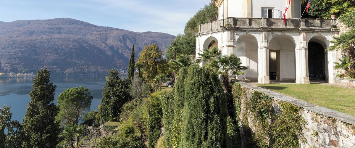 St. Antonius Oratorium in Morcote at Lac Lugano, Ticino, Switzerland (2017)