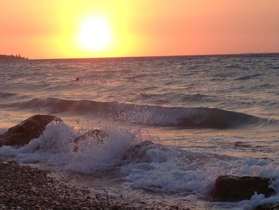 Just love this time of day on the beach. #BeachBound