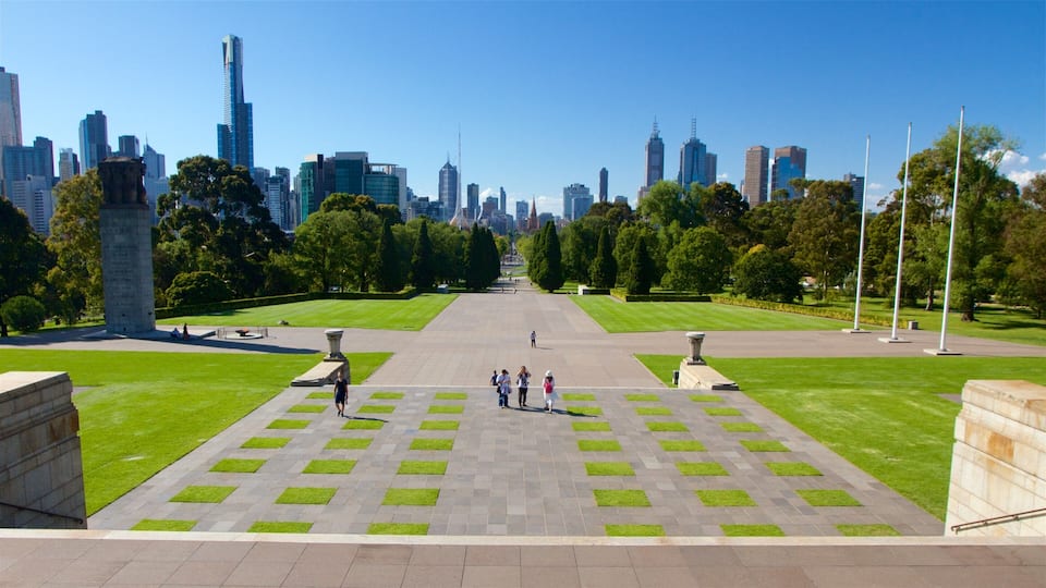 South Yarra which includes a park