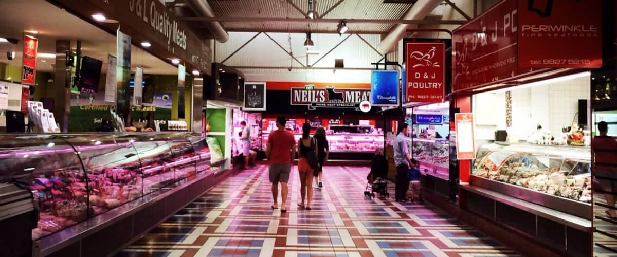 Prahran Market on Australia Day. Guess everyone's gone away for the long weekend!