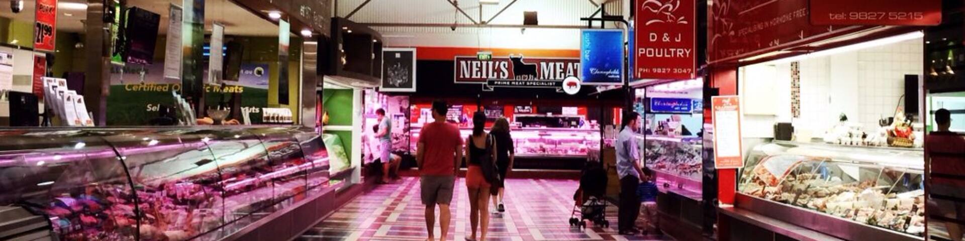 Prahran Market on Australia Day. Guess everyone's gone away for the long weekend!