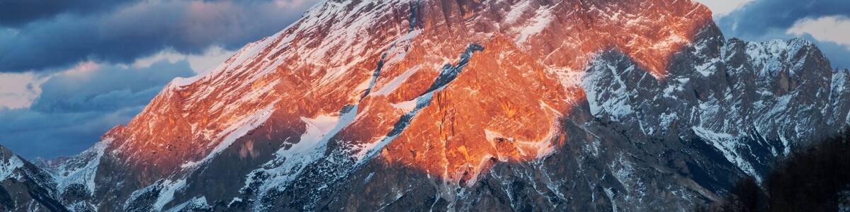 Antelao, Dolomites, Borca di Cadore, Belluno, Veneto, Italy.