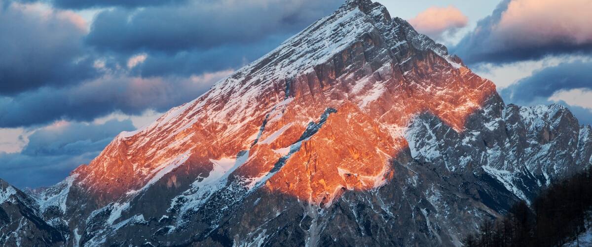 Antelao, Dolomites, Borca di Cadore, Belluno, Veneto, Italy.