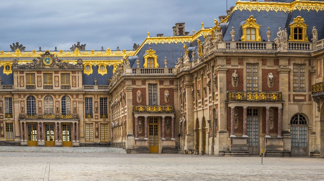 The castle of Versailles in Paris in France