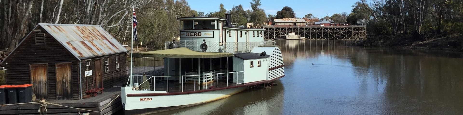 Cruising the Murray River on the PS Emmylou.