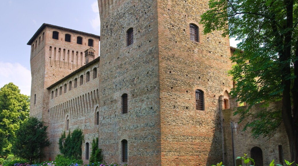 Castle of Castelguelfo. Noceto. Emilia-Romagna. Italy.