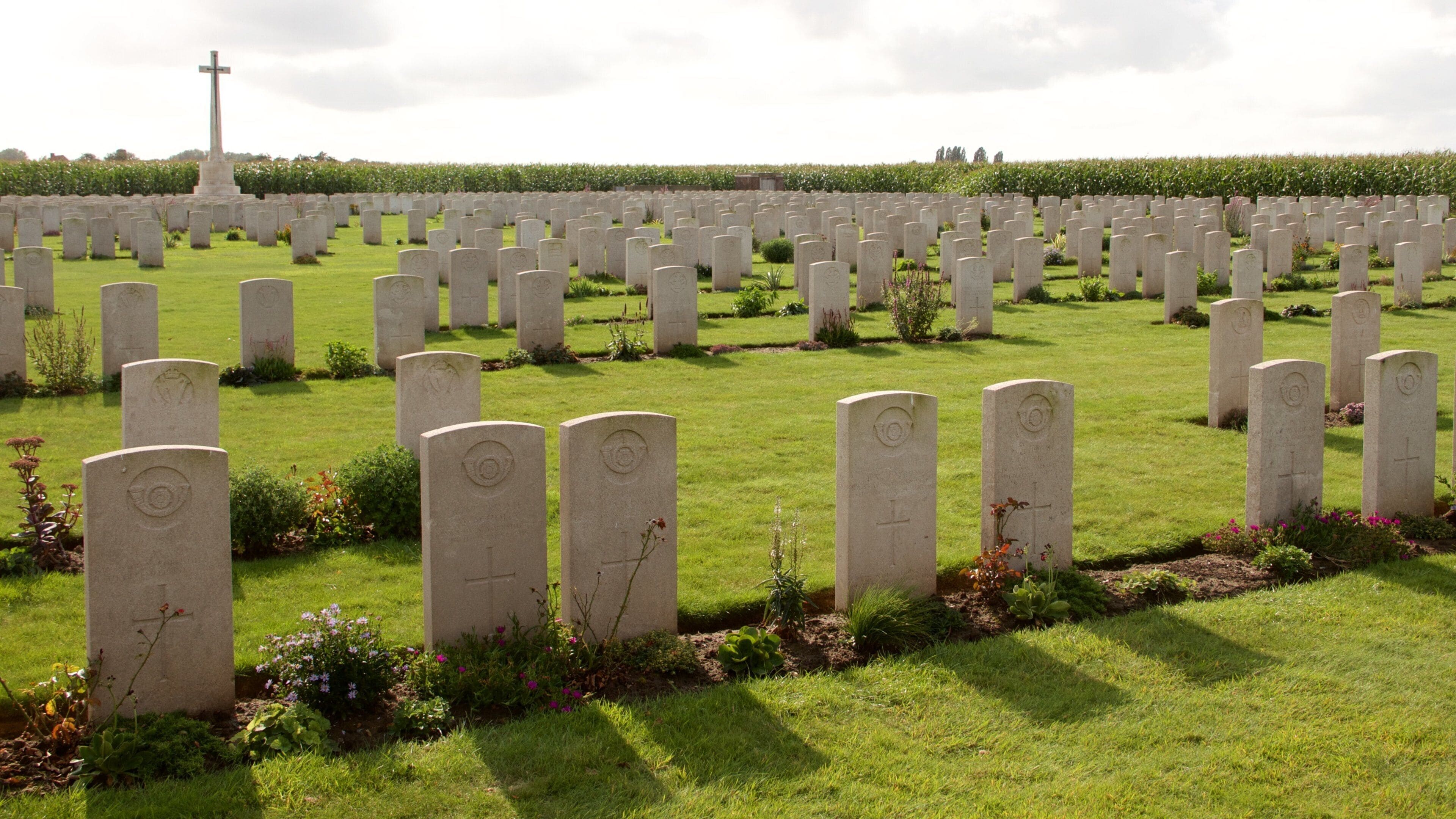 Flandre-Occidentale montrant cimetière