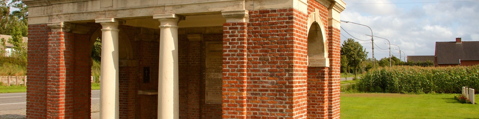 West Flanders showing a cemetery