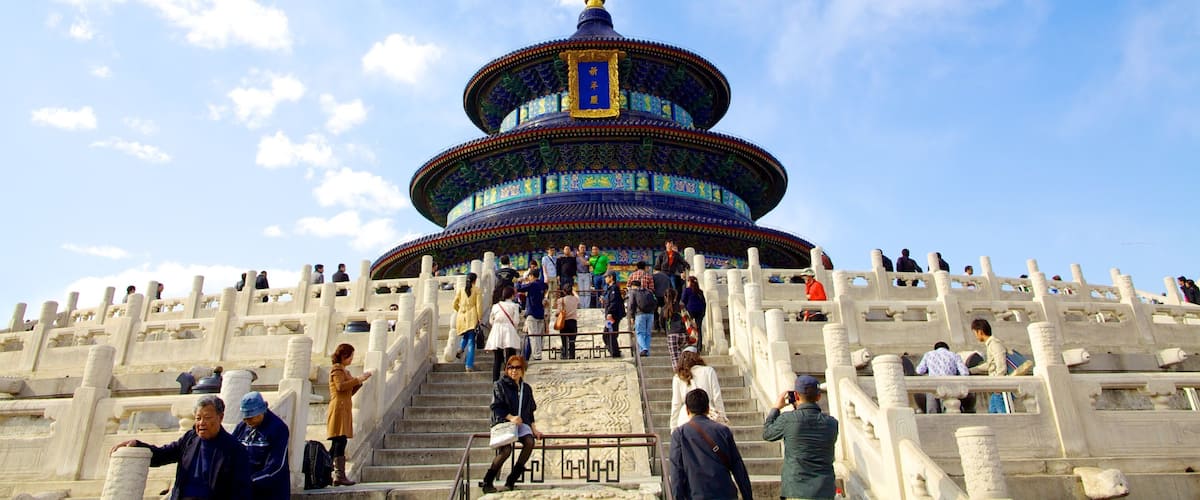 天壇 フィーチャー 宗教的要素, 寺院あるいは礼拝所 と 都市