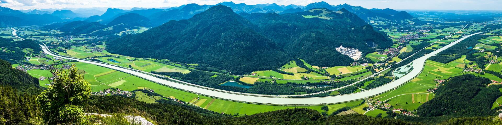 view at the kranzhorn mountain - austria