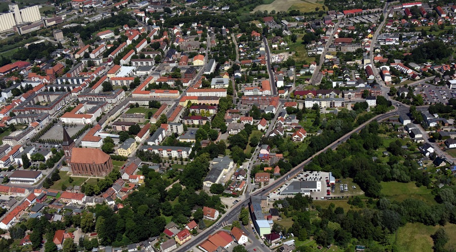 Pasewalk, Stadtzentrum