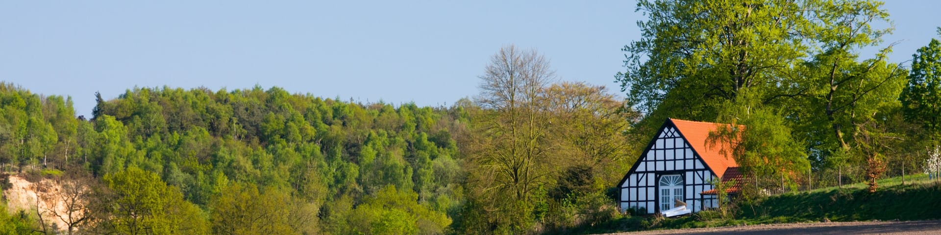 House In Idyllic Landscape, Germany