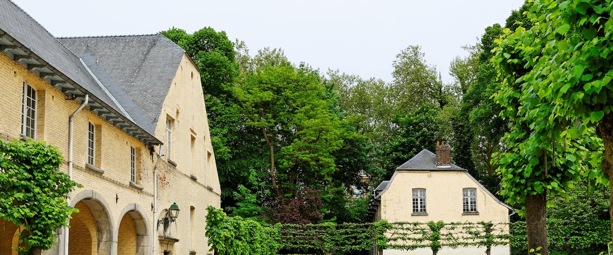 Abbaye de la Cambre in Brussels, Ixelles, Belgium known from 13 century