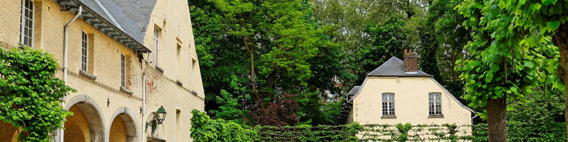 Abbaye de la Cambre in Brussels, Ixelles, Belgium known from 13 century