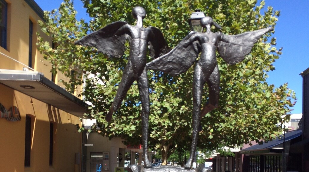 Gods Chair by Ayad Alqaragholli
This is Gods seat with an Angel on each shoulder deciding who will get into paradise.