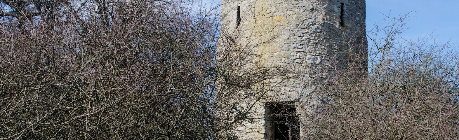 Watch tower Schlegelwarte, district Rhön-Grabfeld, Bavaria, Germany