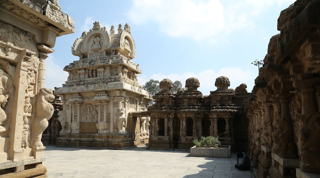 Templo Kanchi Kailasanathar, Kanchipuram, India