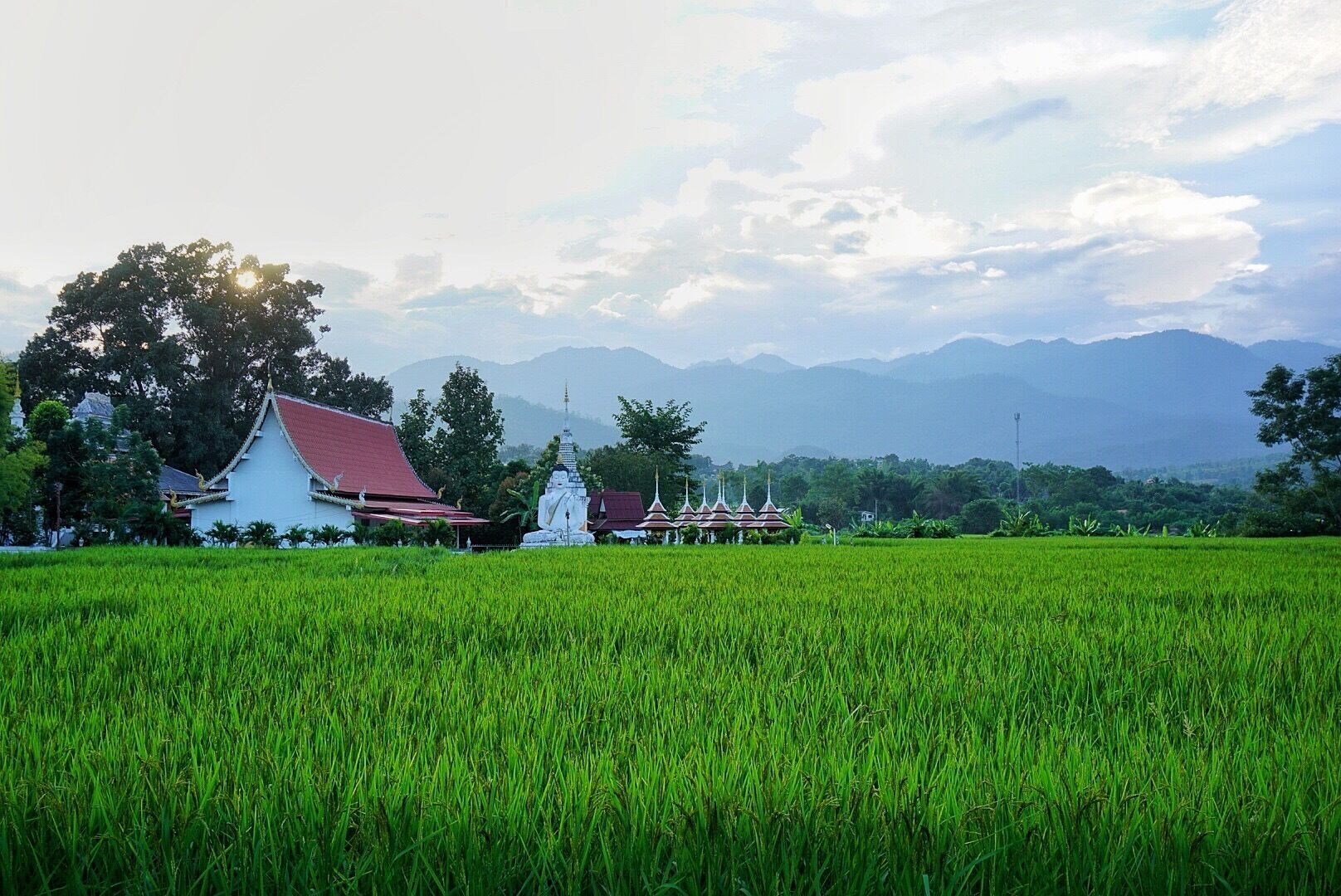 Pai in the rainy season, October 2017. Pai, Mae Hong Son, Thailand