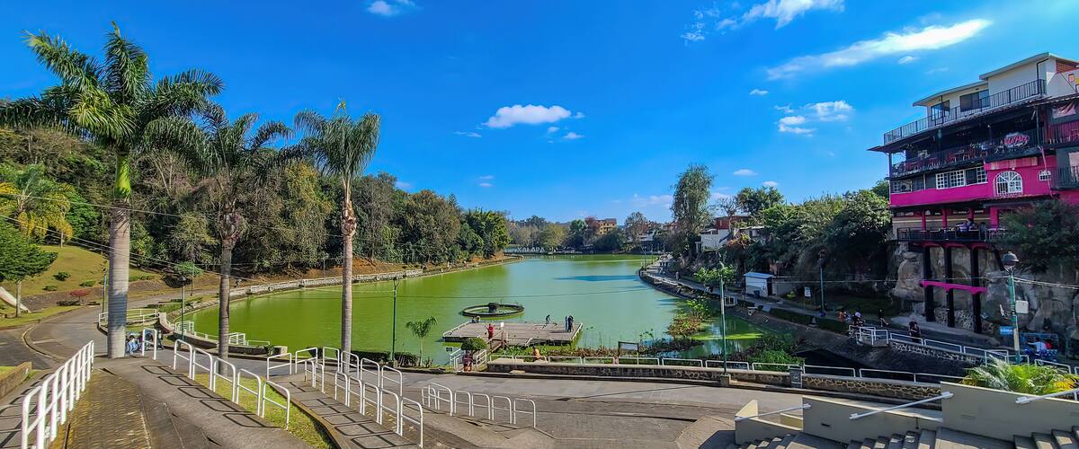 Paseo de los Lagos in Xalapa, Mexico