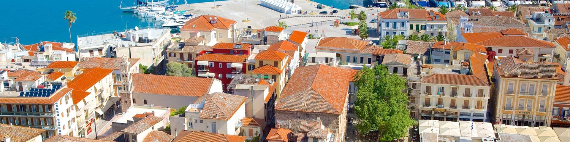 Nauplie qui includes ville cĂŽtiĂšre