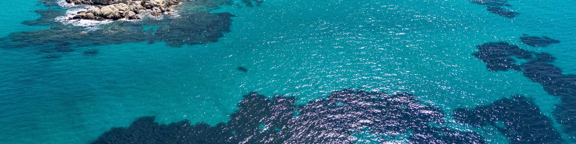 Karydi Beach in Vourvourou, Chalkidiki, Greece