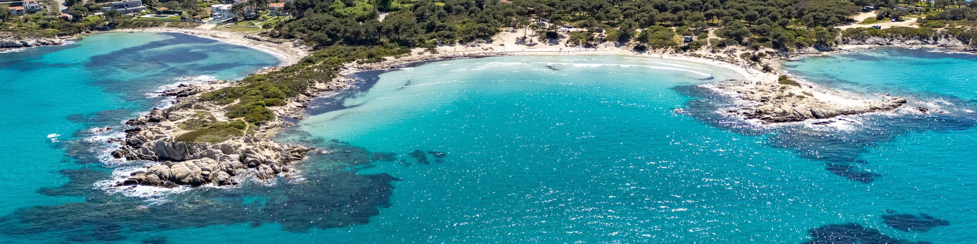 Karydi Beach in Vourvourou, Chalkidiki, Greece