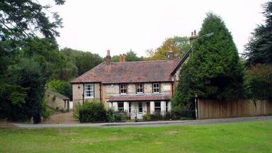 Grove House, Salmons Lane, Caterham Built 1809 when there were very few, if any, other houses in this area.