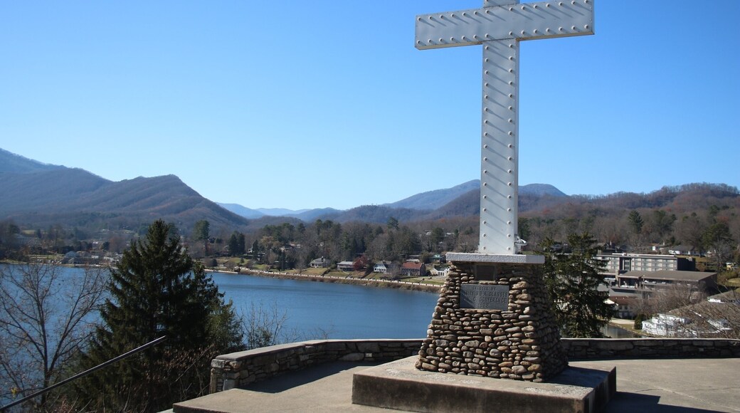 This is home of the WNC conference of the United Methodist Church. This is one of the most beautiful places in the world, because it was created to glorify God. I have always seen the work of God in the mountains, and I love seeing a place that displays the natural landscape so well. This cross was erected in 1922, and sits at one of the highest points in the conference center. It can be seen from all around, which I love. When I'm at a conference at Lake Junaluska, I love looking at this cross and remembering why I'm there. #appalachianechoes