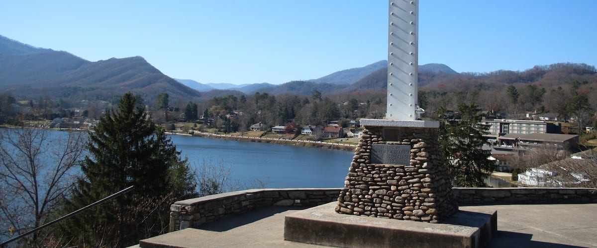 This is home of the WNC conference of the United Methodist Church. This is one of the most beautiful places in the world, because it was created to glorify God. I have always seen the work of God in the mountains, and I love seeing a place that displays the natural landscape so well. This cross was erected in 1922, and sits at one of the highest points in the conference center. It can be seen from all around, which I love. When I'm at a conference at Lake Junaluska, I love looking at this cross and remembering why I'm there. #appalachianechoes