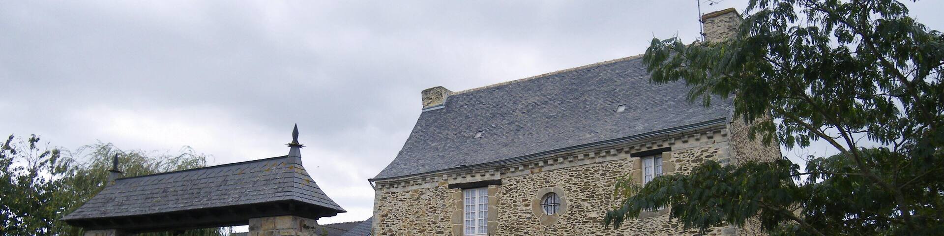 Maison de notable à Torcé (35).