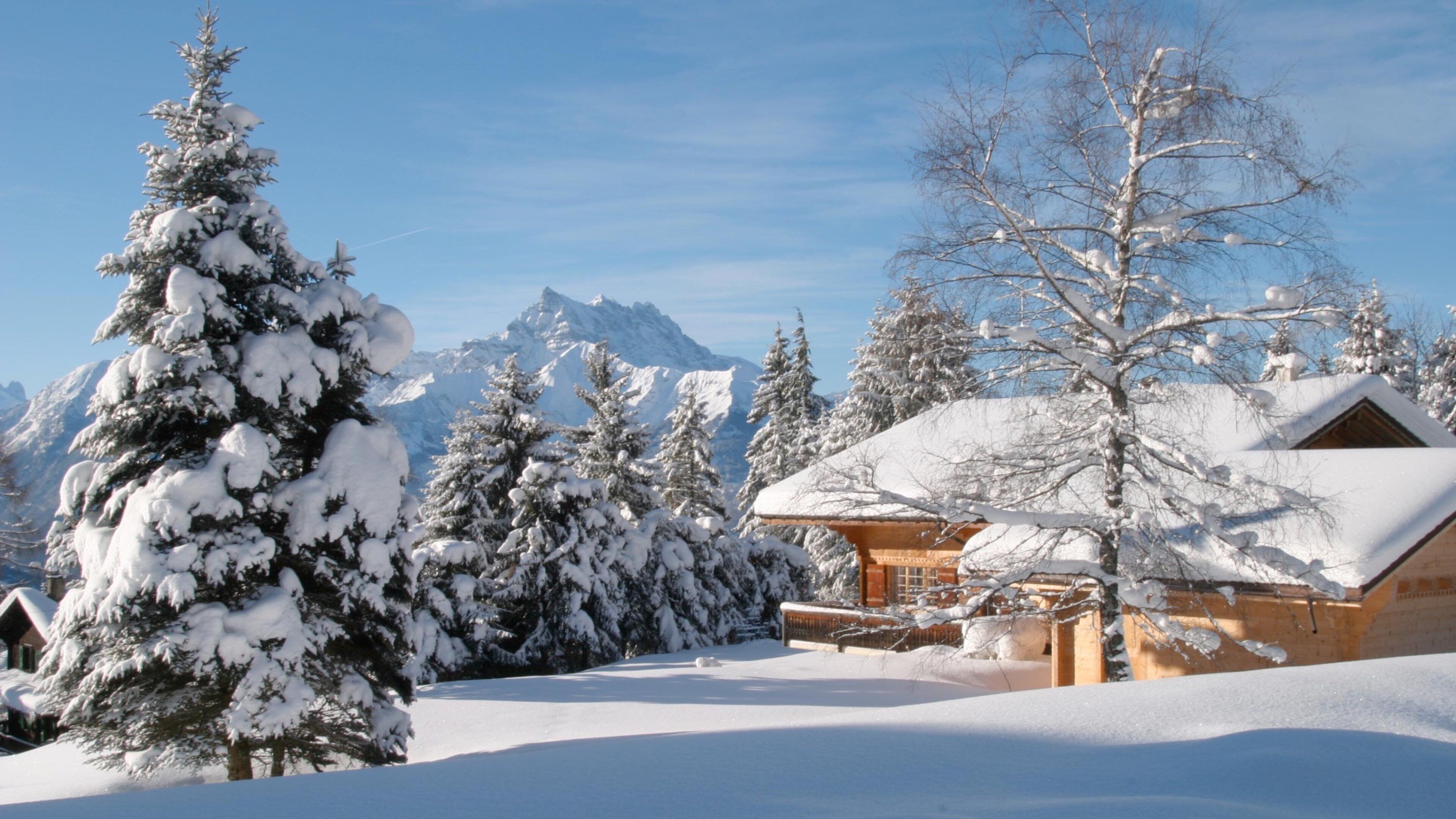 Villars que incluye escenas tranquilas y nieve